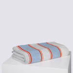 BREE Shore Badetuch XL 2er-Set – Badetuch aus Baumwollfrottee, blau